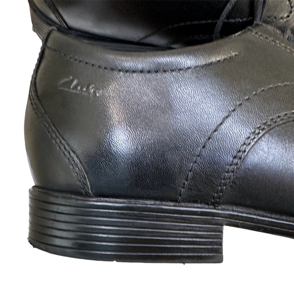 EUC MEN’S CLARKSON LEATHER SHOES - Picture 8 of 13